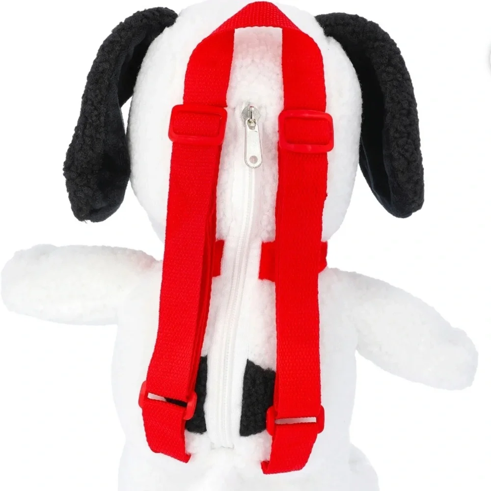 Peanuts White and Black Backpack